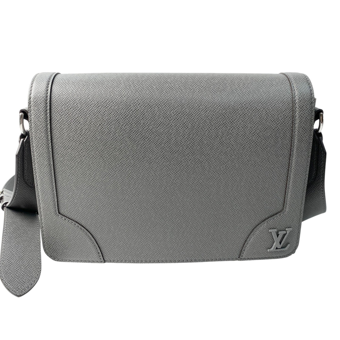 ルイヴィトン LOUIS VUITTON メンズ タイガ ニューフラップメッセンジャー ショルダーバッグ IC M30808 斜めがけ クロスボディ