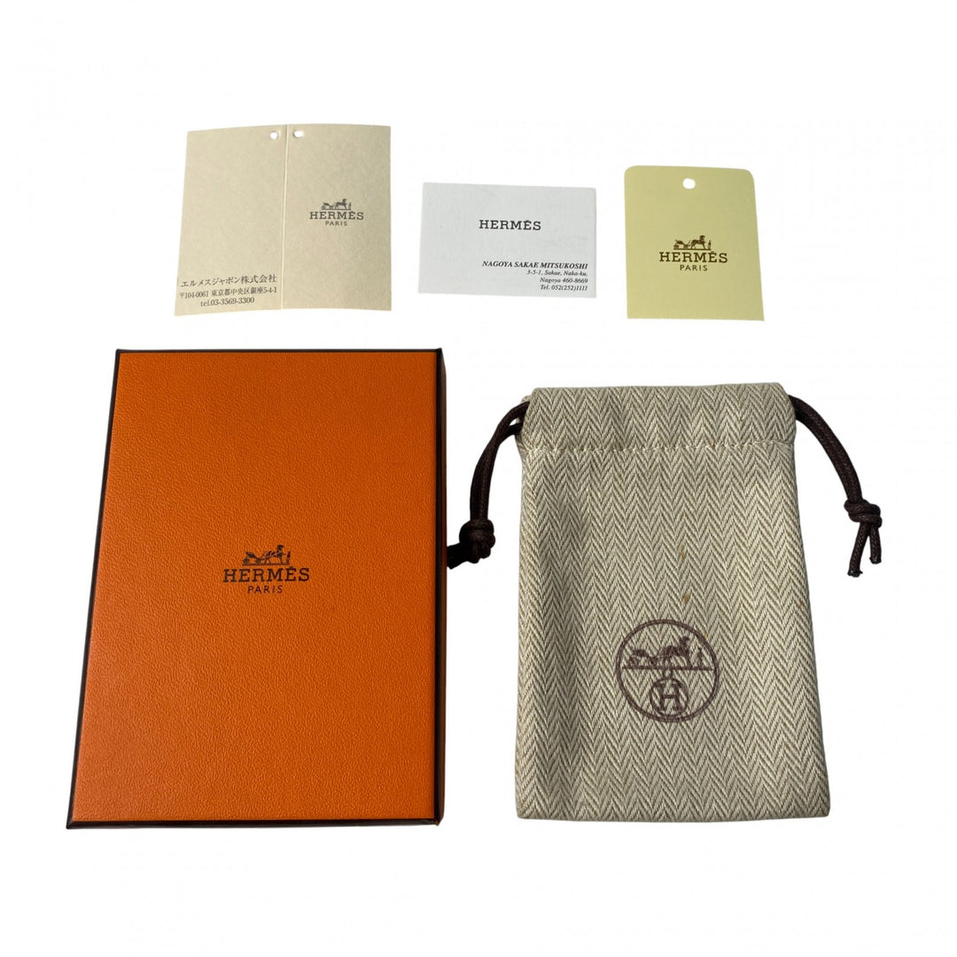 エルメス HERMES ブラック ノワール イヤホンホルダー O刻印