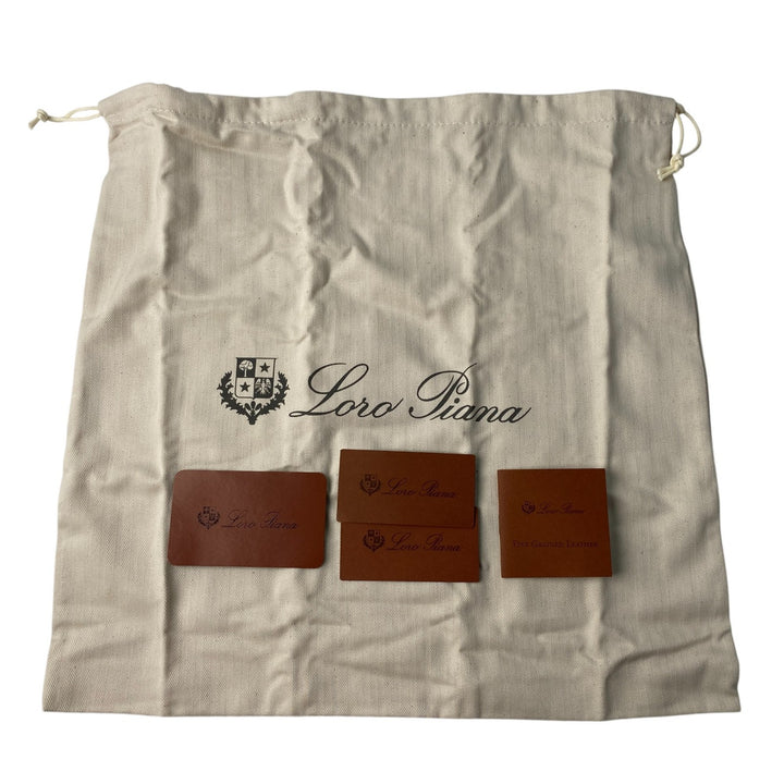 定価48.7万円 未使用 ロロピアーナ Loro Piana レディース マイクロ ベイルバッグ 2way ハンドバッグ ショルダーバッグ 斜めがけ クロスボディ