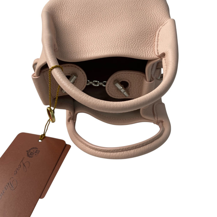 定価48.7万円 未使用 ロロピアーナ Loro Piana レディース マイクロ ベイルバッグ 2way ハンドバッグ ショルダーバッグ 斜めがけ クロスボディ