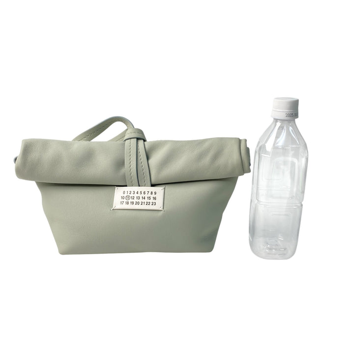 メゾンマルジェラ Maison Margiela レディース ロールトップ レザー クラッチバッグ SB2WD0082