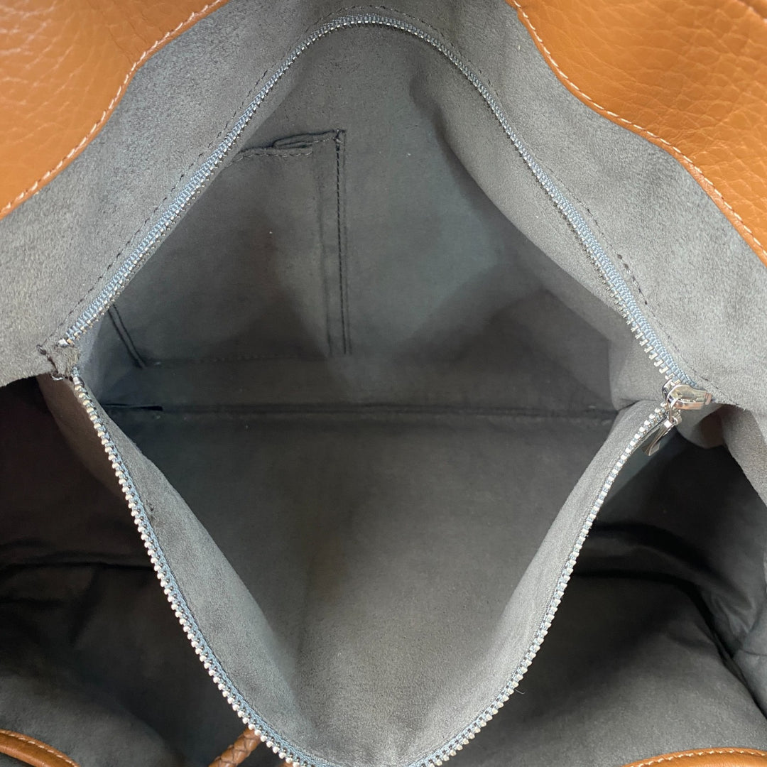 ペッレモルビダ PELLE MORBIDA レディース レザー トートバッグ ブラウン 肩がけ