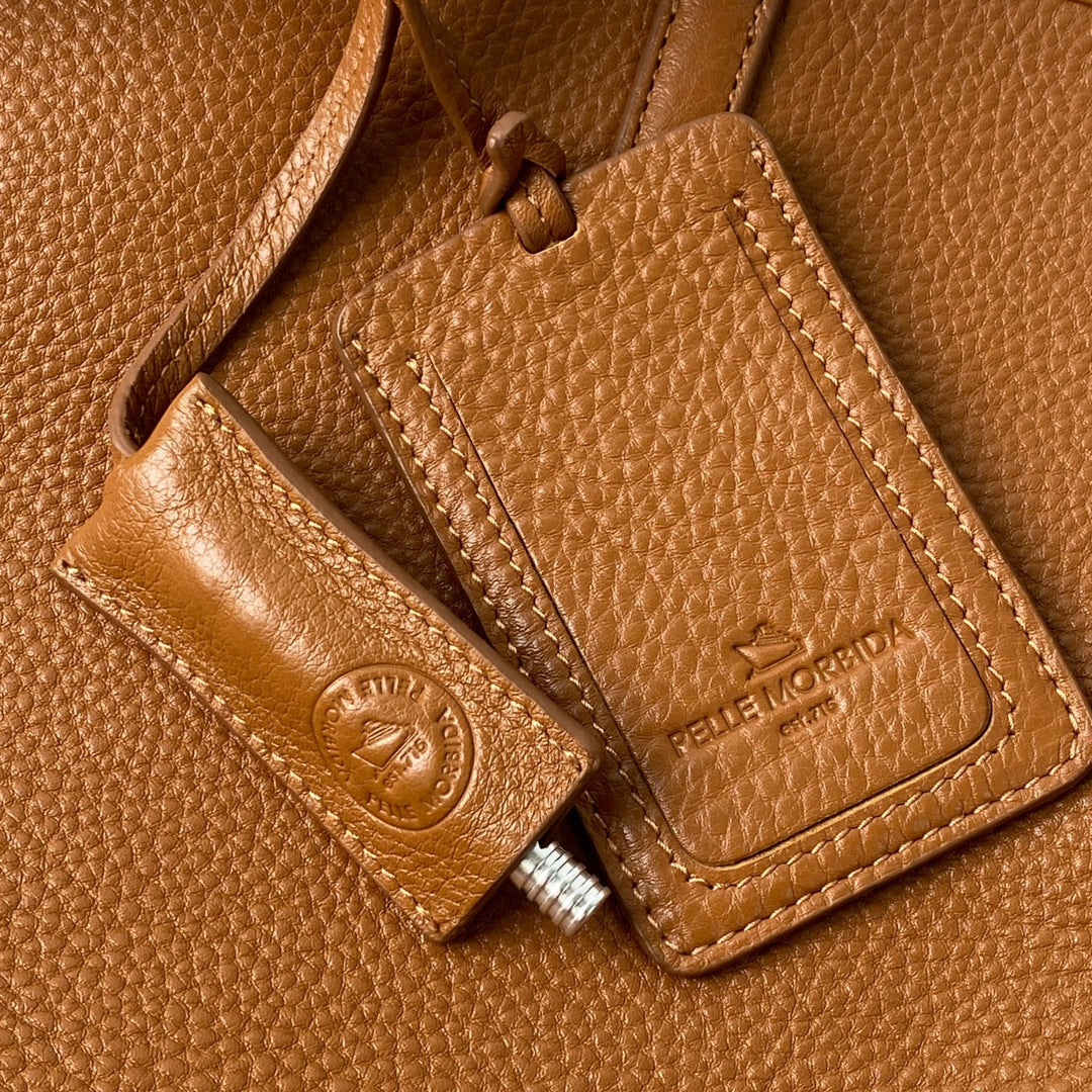 ペッレモルビダ PELLE MORBIDA レディース レザー トートバッグ ブラウン 肩がけ