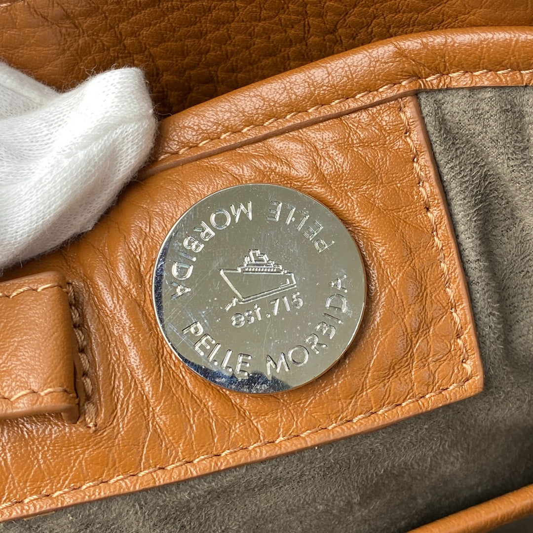 ペッレモルビダ PELLE MORBIDA レディース レザー トートバッグ ブラウン 肩がけ