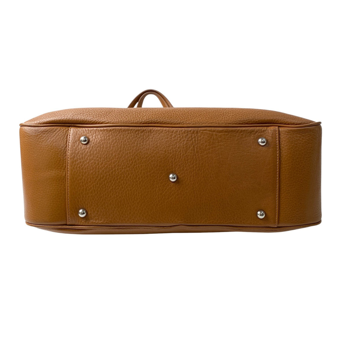 ペッレモルビダ PELLE MORBIDA レディース レザー トートバッグ ブラウン 肩がけ