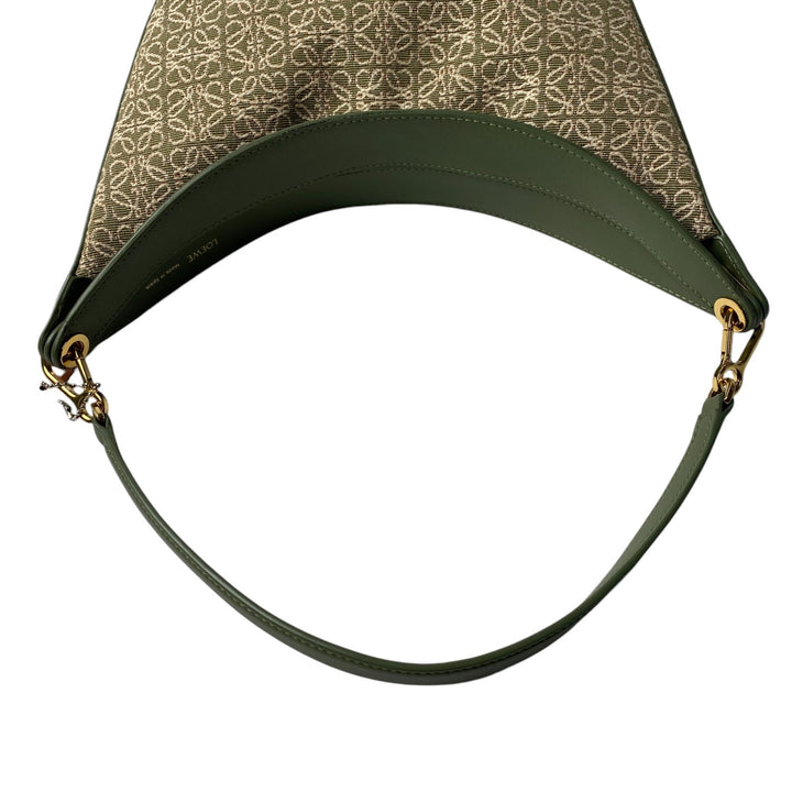 未使用 ロエベ LOEWE レディース ルナ アナグラム ショルダーバッグ