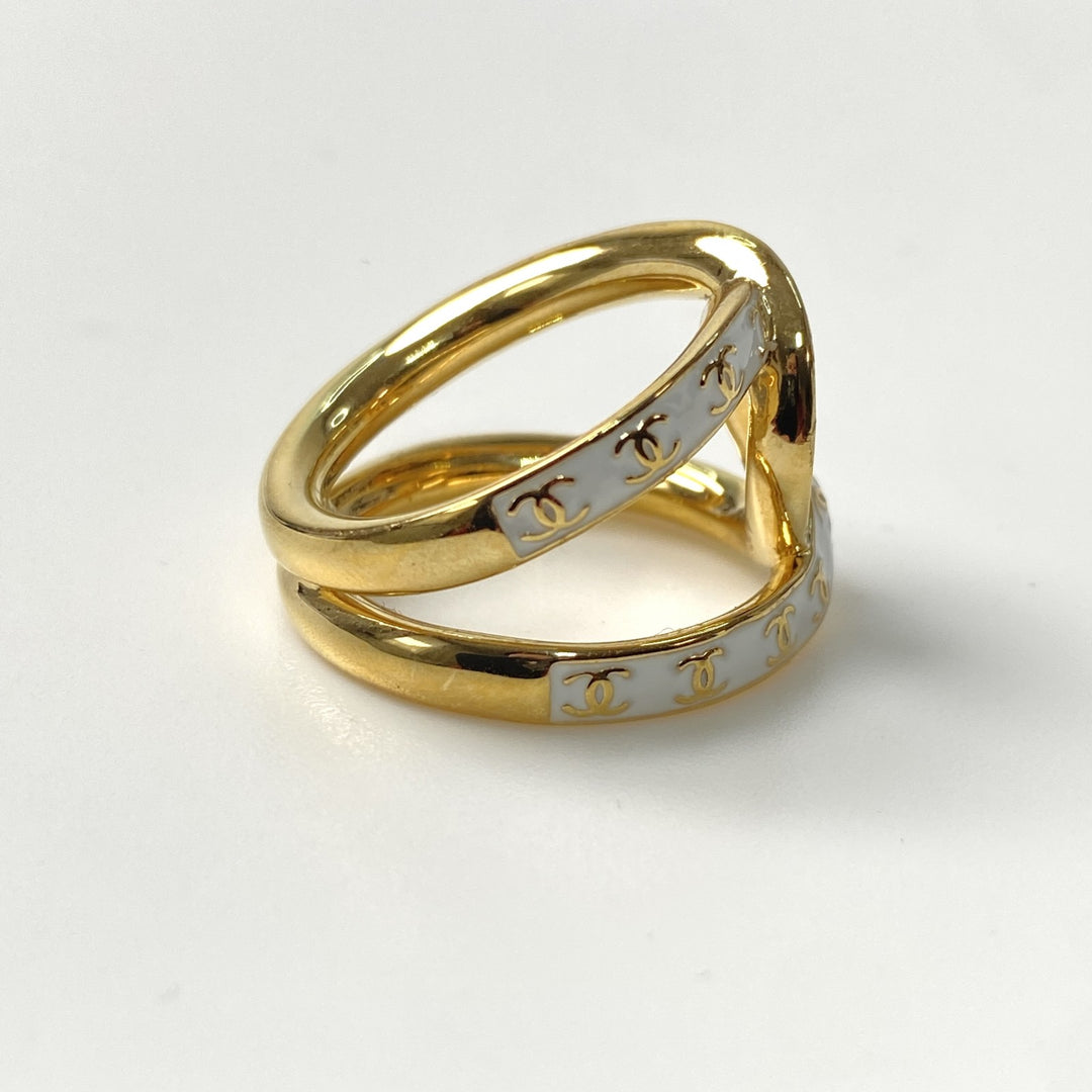 美品 シャネル CHANEL レディース ココマーク リング B24P #12号