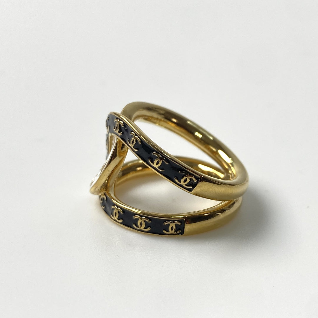 美品 シャネル CHANEL レディース ココマーク リング B24P #12号