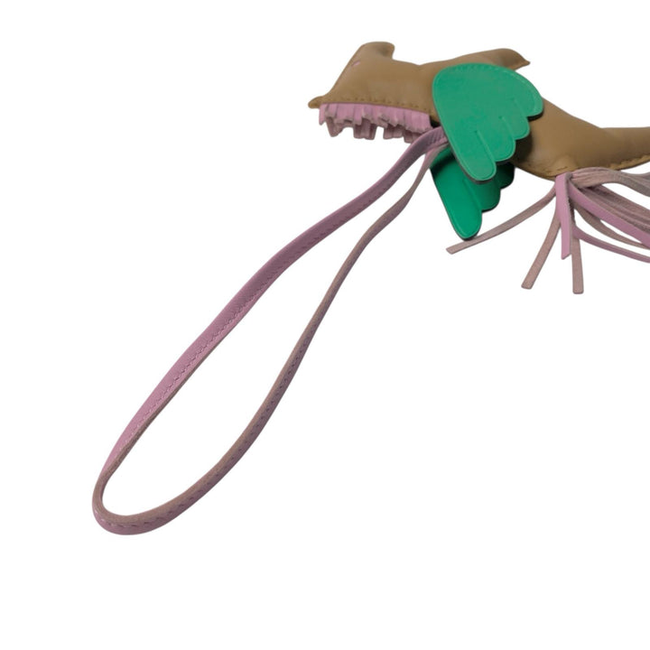 美品 エルメス HERMES ロデオ ペガサス アニョーミロ U刻印 バッグチャーム レディース