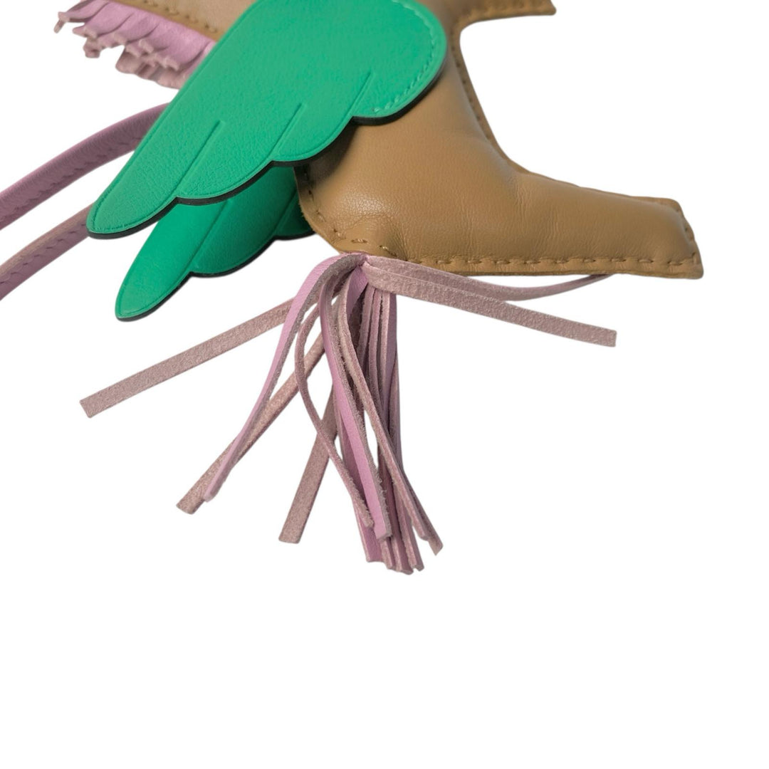 美品 エルメス HERMES ロデオ ペガサス アニョーミロ U刻印 バッグチャーム レディース