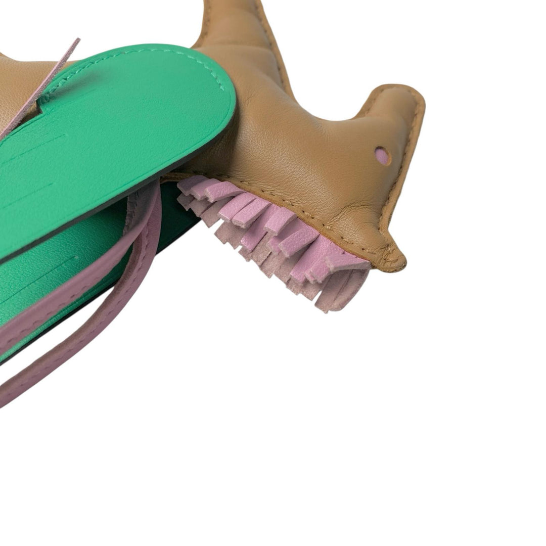 美品 エルメス HERMES ロデオ ペガサス アニョーミロ U刻印 バッグチャーム レディース