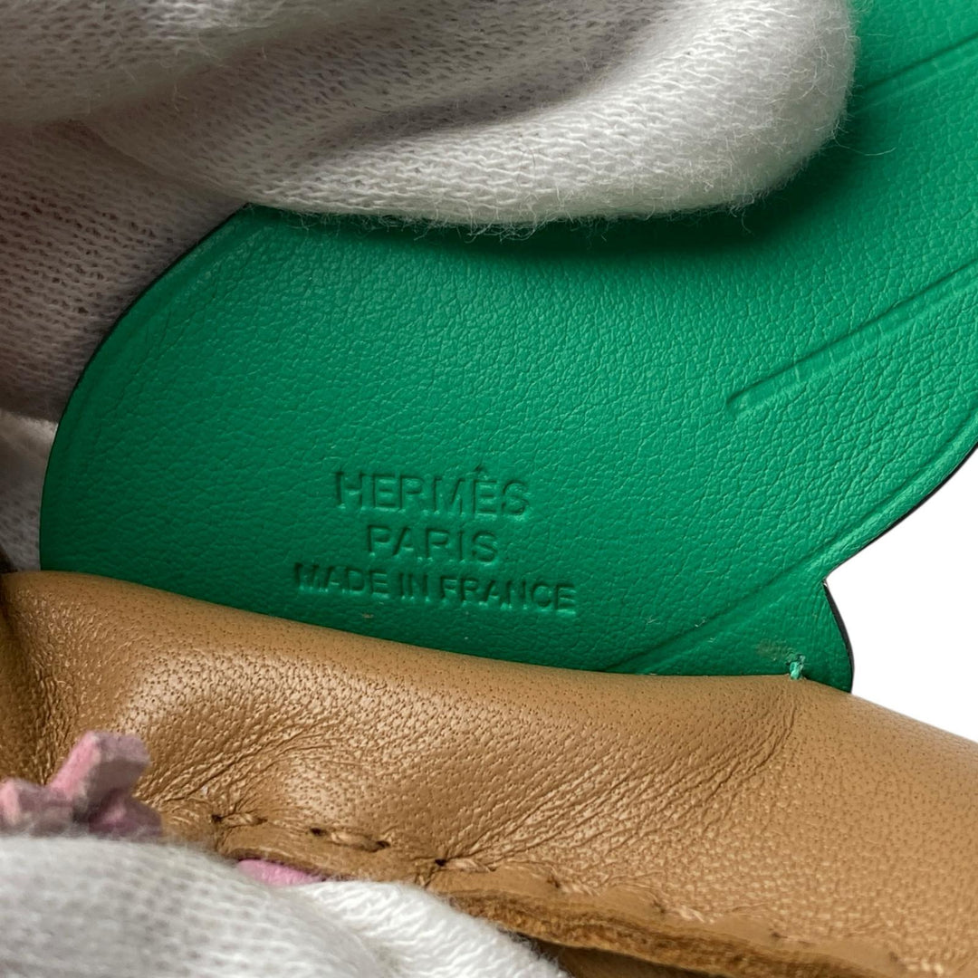 美品 エルメス HERMES ロデオ ペガサス アニョーミロ U刻印 バッグチャーム レディース