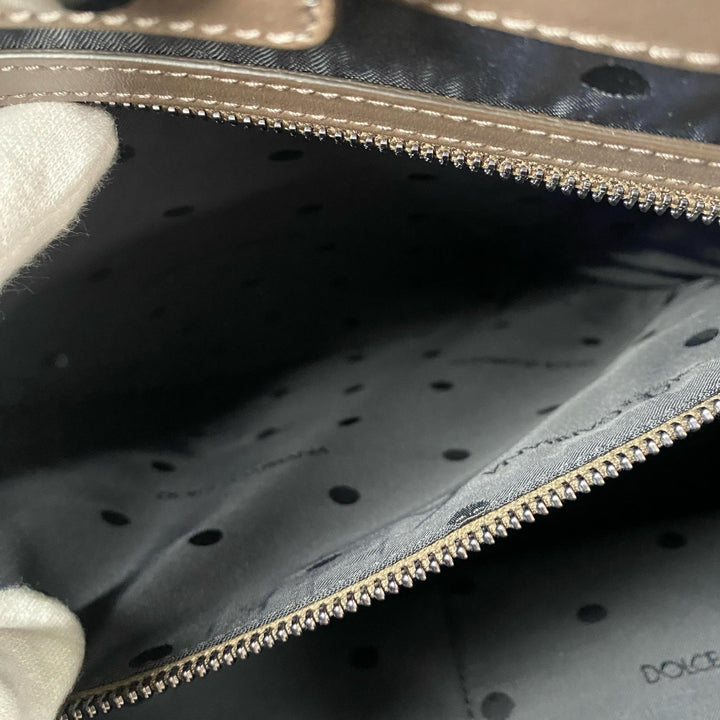 ドルチェアンドガッバーナ Dolce＆Gabbana D&G 2way キャンバス ロゴ トートバッグ ショルダーバッグ 斜めがけ クロスボディ レディース