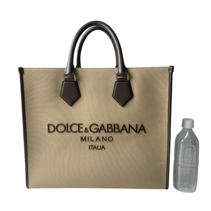 ドルチェアンドガッバーナ Dolce＆Gabbana D&G 2way キャンバス ロゴ トートバッグ ショルダーバッグ 斜めがけ クロスボディ レディース