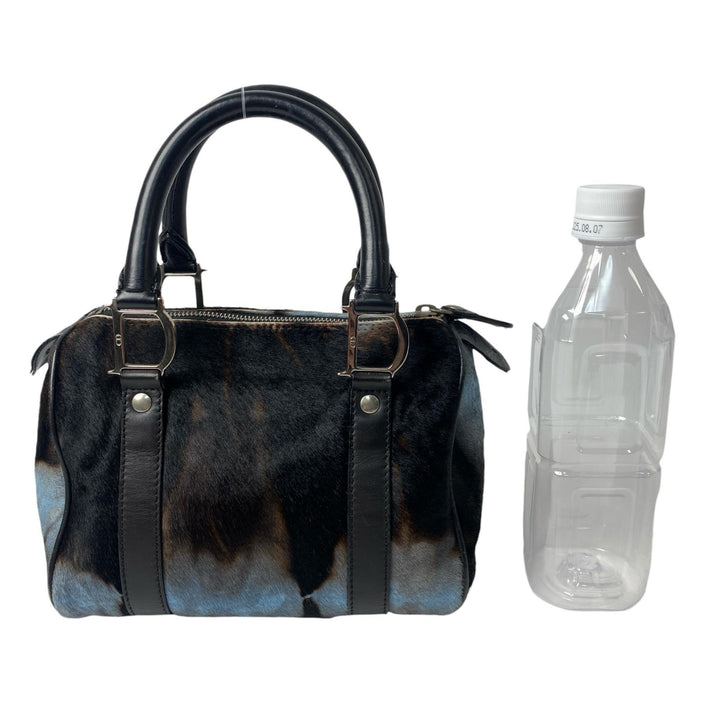 ディオール DIOR ハラコ ミニボストンバッグ レディース