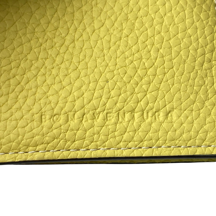 美品 ボナベンチュラ BONAVENTURA レディース ベルテッド ミディアム ウォレット グレージュ