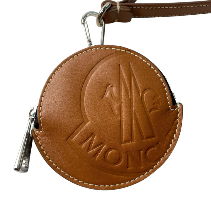 美品 モンクレール MONCER レディース ストラップ ネック ウォレット コインケース
