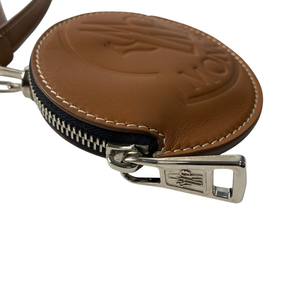 美品 モンクレール MONCER レディース ストラップ ネック ウォレット コインケース