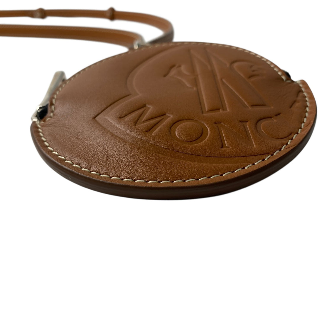 美品 モンクレール MONCER レディース ストラップ ネック ウォレット コインケース