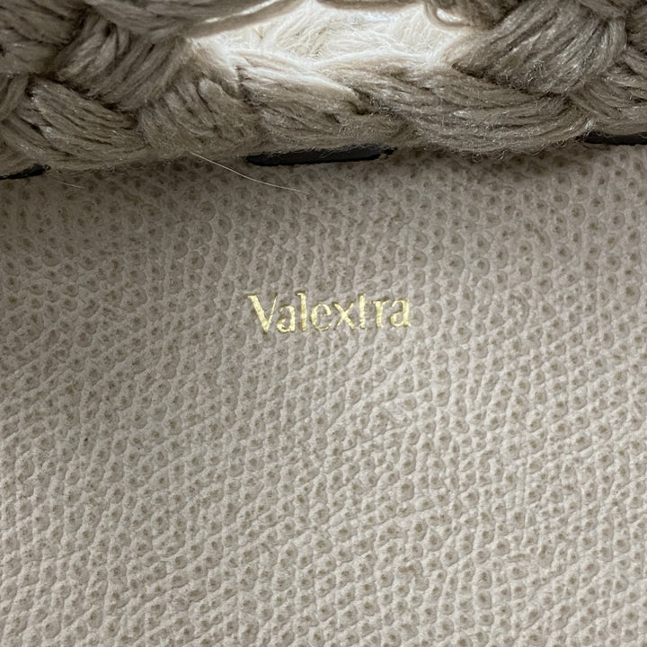 新品同様 定価24万 ヴァレクストラ Valextra レディース スポルタミヴィア 2way バケット ショルダーバッグ 斜めがけ クロスボディ