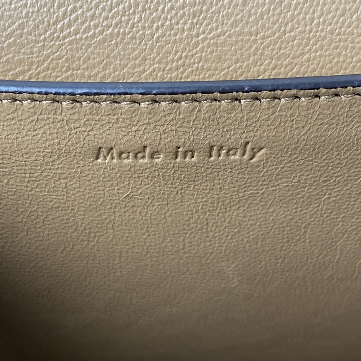 美品 セリーヌ CELINE レディース フレーム レザー ショルダーバッグ