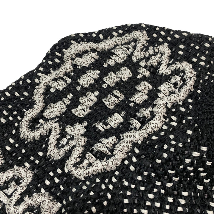 シャネル CHANEL レディース 編み込み ショート丈 ウール カーディガン