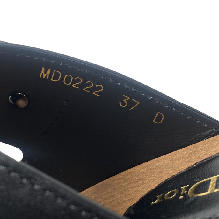 美品 ディオール DIOR レディース コンフォートサンダル スタッズ 37