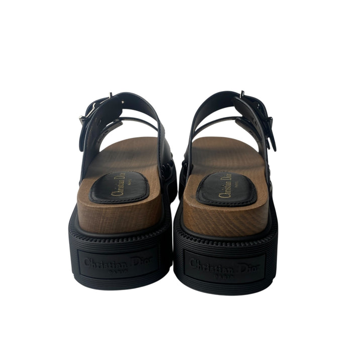 美品 ディオール DIOR レディース コンフォートサンダル スタッズ 37