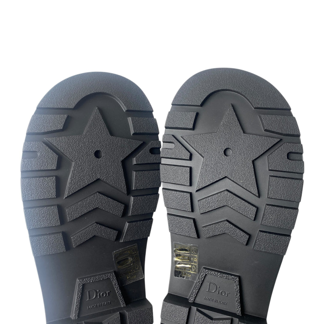 美品 ディオール DIOR レディース コンフォートサンダル スタッズ 37