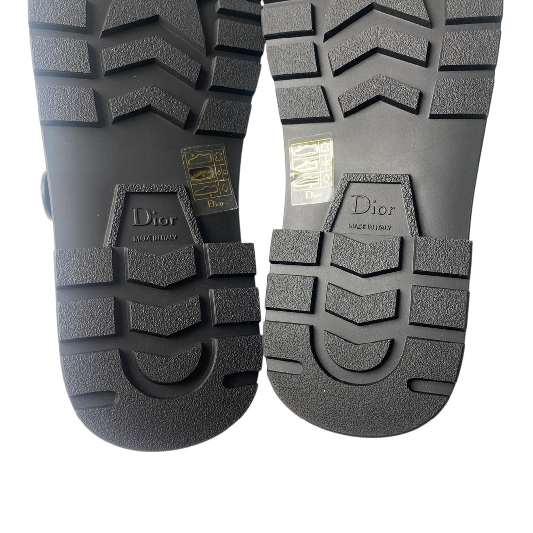 美品 ディオール DIOR レディース コンフォートサンダル スタッズ 37