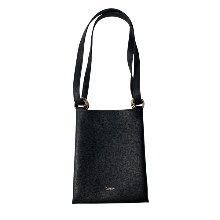 美品 カルティエ Cartier レディース トリティニー 縦型 ショルダーバッグ L1002465