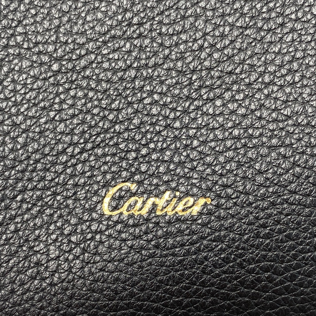 美品 カルティエ Cartier レディース トリティニー 縦型 ショルダーバッグ L1002465