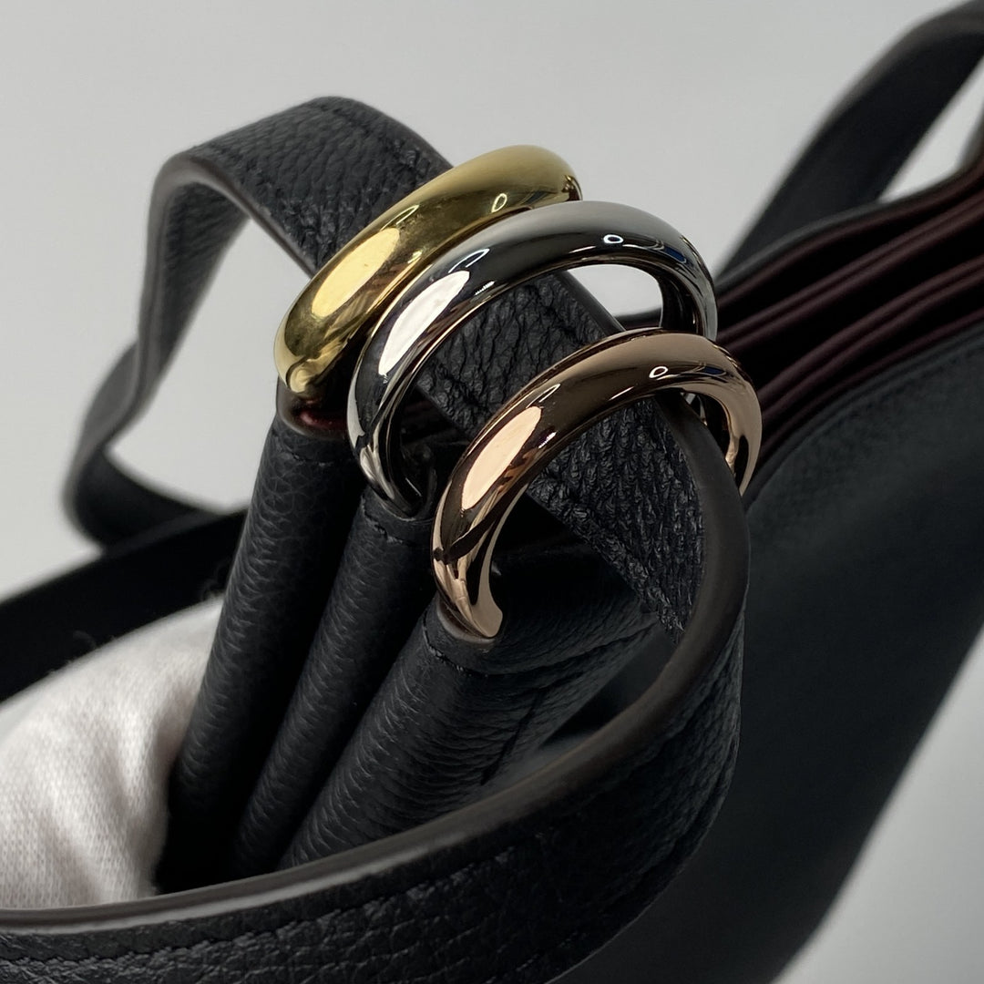 美品 カルティエ Cartier レディース トリティニー 縦型 ショルダーバッグ L1002465