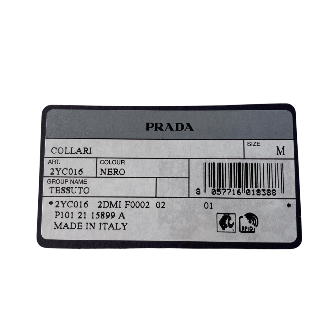 未使用 プラダ PRADA 2YC016 ドッグ 首輪 Mサイズ