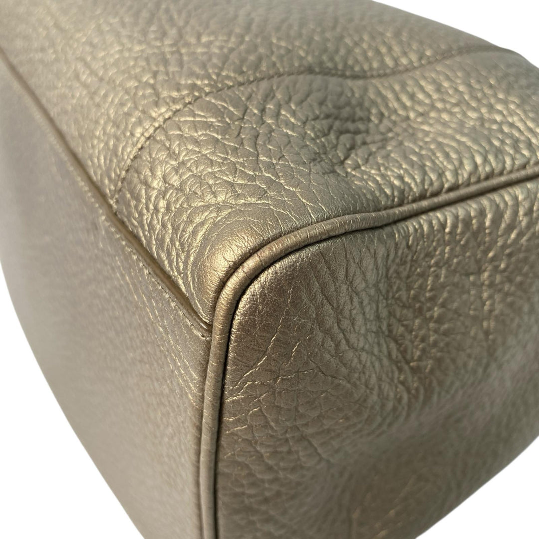 ロエベ LOEWE フスタ ハンドバッグ ボストンバッグ アナグラム ゴールド レディース