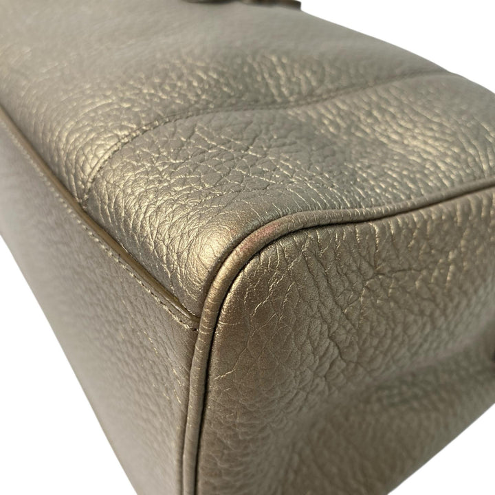 ロエベ LOEWE フスタ ハンドバッグ ボストンバッグ アナグラム ゴールド レディース