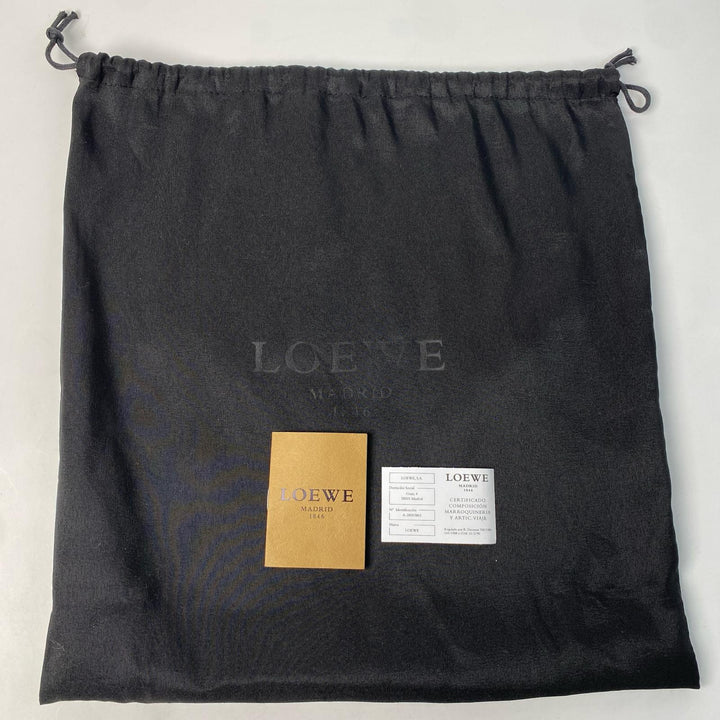 ロエベ LOEWE フスタ ハンドバッグ ボストンバッグ アナグラム ゴールド レディース