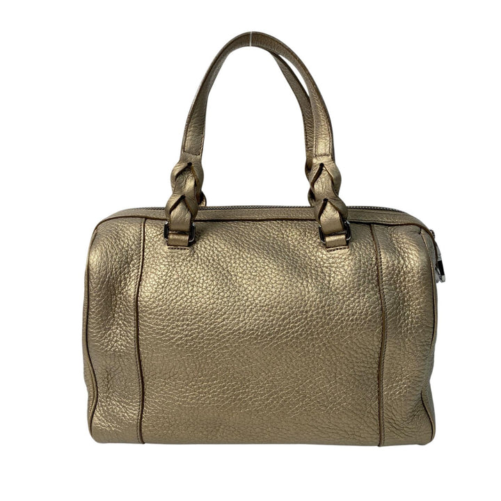 ロエベ LOEWE フスタ ハンドバッグ ボストンバッグ アナグラム ゴールド レディース