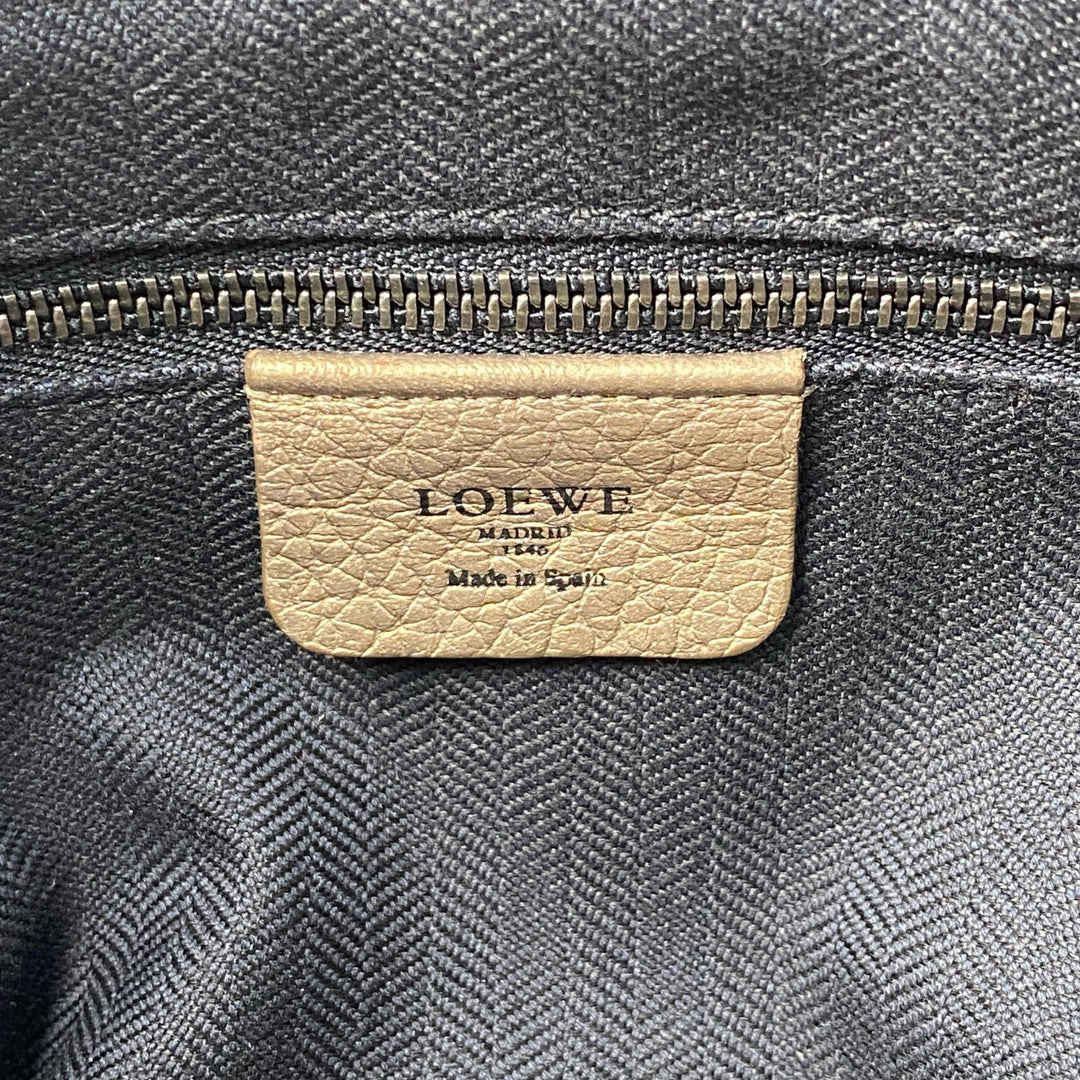 ロエベ LOEWE フスタ ハンドバッグ ボストンバッグ アナグラム ゴールド レディース