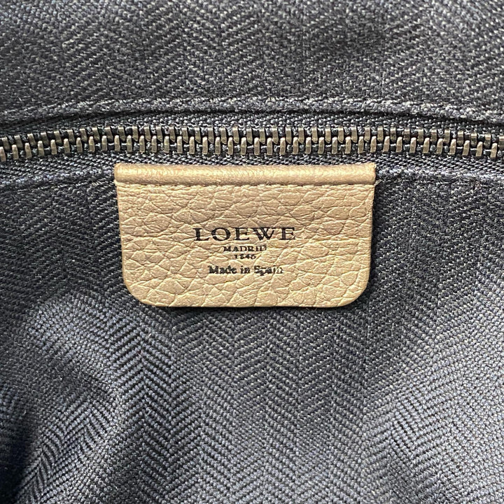 ロエベ LOEWE フスタ ハンドバッグ ボストンバッグ アナグラム ゴールド レディース