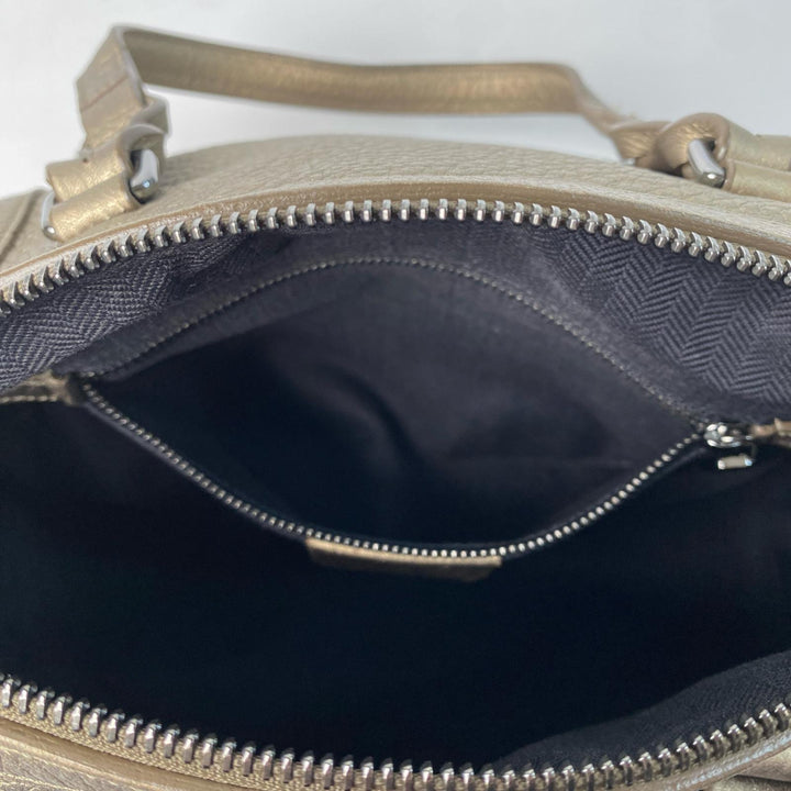 ロエベ LOEWE フスタ ハンドバッグ ボストンバッグ アナグラム ゴールド レディース