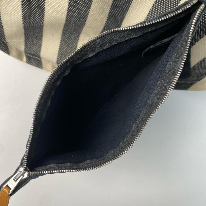 エルメス HERMES カンヌPM キャンバス トートバッグ ポーチ付 レディース
