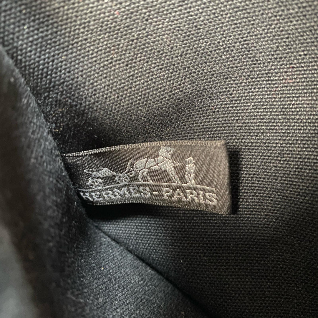 エルメス HERMES カンヌPM キャンバス トートバッグ ポーチ付 レディース