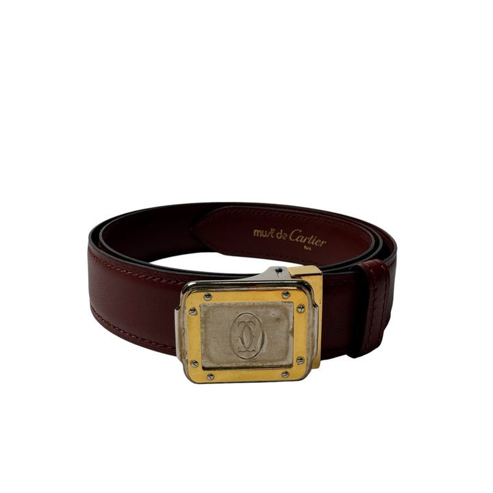 カルティエ Cartier サントス マストライン ベルト レディース