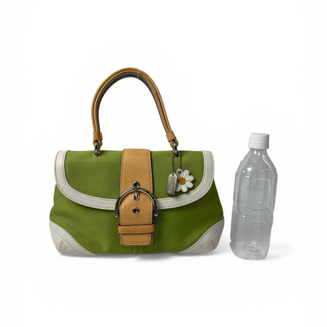 コーチ COACH ワンショルダーバッグ グリーン 花チャーム 4432 レディース