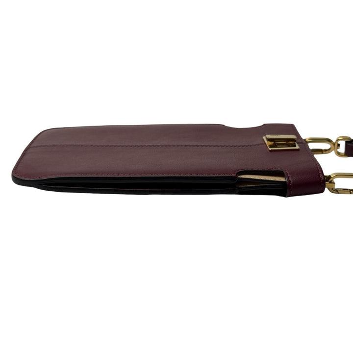 フェンディ FENDI ピーカブー レザー フォンポーチ ショルダー 8M0442 レディース