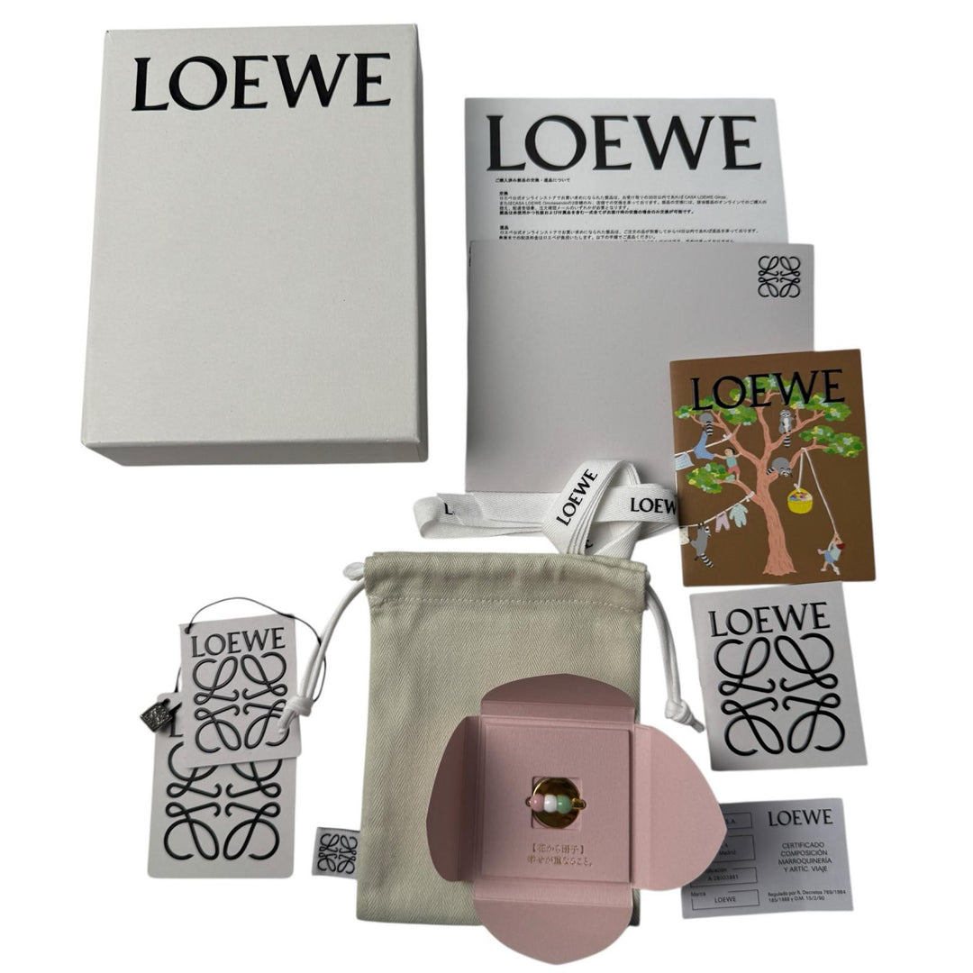 新品 ロエベ LOEWE アライグマ バイフォールド コインウォレット ナパカーフ 日本限定 二つ折り財布 レディース