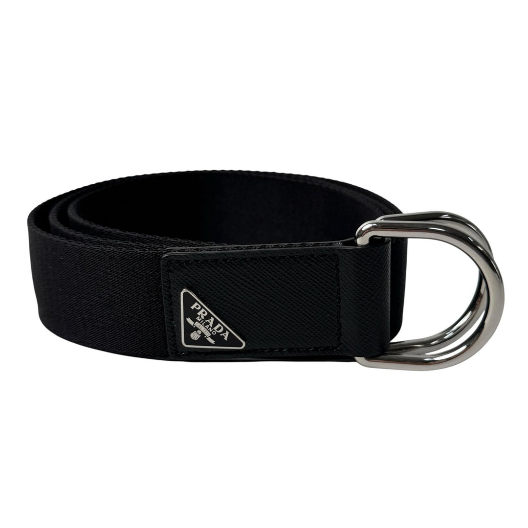 プラダ PRADA ウーブン Re-Nylon 三角ロゴ ベルト 2CN028 2 メンズ