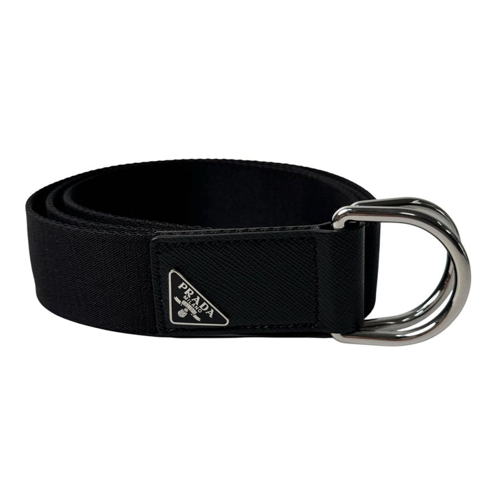 プラダ PRADA ウーブン Re-Nylon 三角ロゴ ベルト 2CN028 2 メンズ