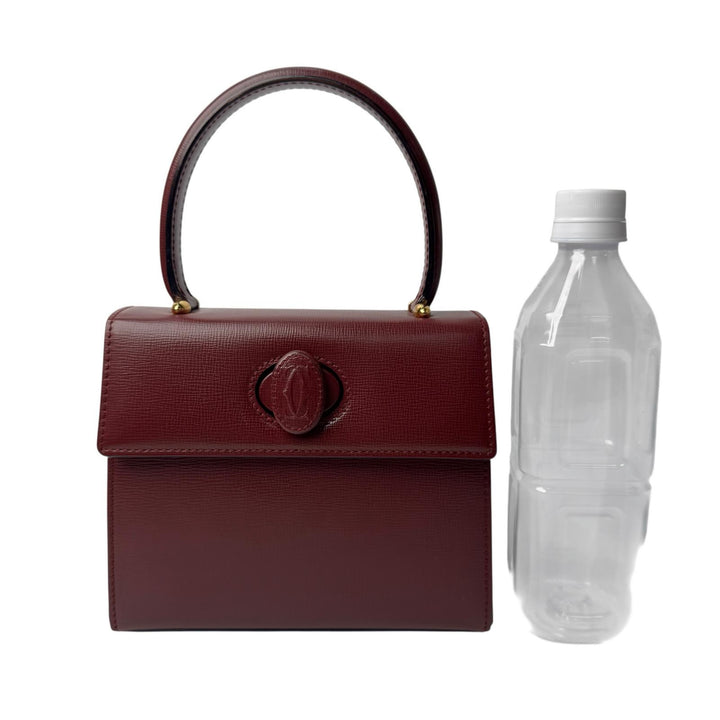 カルティエ Cartier マストライン ターンロック ミニハンドバッグ レディース